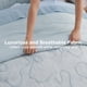 thumbnail image 5 of Juego de Edredón Bedsure para Cama Individual en Azul Polvoriento con Diseño Bohemio Acolchado, 5 of 8