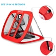 thumbnail image 3 of Red para picar golf RELILAC, desplegable, para interiores y exteriores, roja, 3 of 7