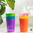 thumbnail image 5 of Unbreakable Plastic Tumblers，6Assorted Colors | Set of 12 Kids Drinking Cups | Reusable, BPA-free, ,Plastic Kids Juice Tumblers， for Parties, Events, Marketing, Weddings, 5 of 8