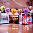 thumbnail image 1 of 12 Inch Halloween Paper Pumpkin Hanging Lights Lantern Decoration Party, 1 of 5
