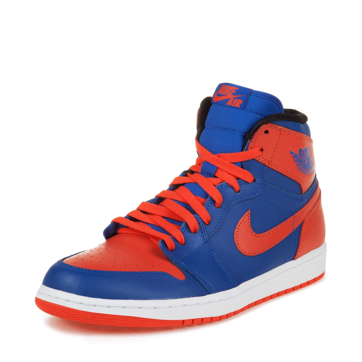 Available Now] Buy New Air Jordan 1 Mid Blue Orange Knicks