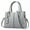 Gray, variant on Crossbody Bags for Women,Stylish Metal Accents Women'S Crossbody Handbags,Glossy Shine Appeal Purses for Women Clearance,Gray