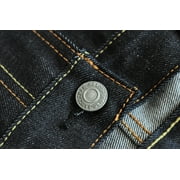 SAUCE ZHAN 316XX Men's Jeans Straight Leg Regular Fit Mid Rise Sanforized Selvedge Denim 14.5 oz