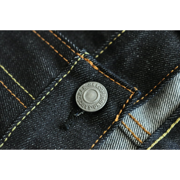 SAUCE ZHAN 316XX Men's Jeans Straight Leg Regular Fit Mid SAUCE ZHAN 316XX Men's Jeans Straight Leg Regular Fit Mid