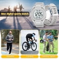 thumbnail image 6 of SKMEI Mens Digital Watch Sports Military Waterproof Outdoor Chronograph Wrist Watches for Men with Back Ligh/Alarm/Date, 6 of 10