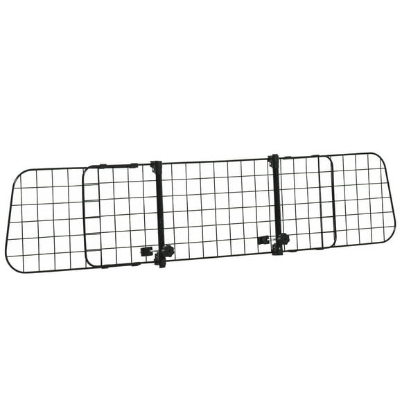 PawHut Dog Car Barrier, 36"-60" Adjustable Vehicle Pet Barrier Safety Guard