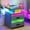 Gray, variant on HNEBC Night Stand with Charging Station (Wireless,USB,Type-C), White LED Nightstand with RGB Dynamic Lighting, Smart Bedside Table with 2 Drawer