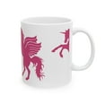 thumbnail image 4 of Pink unicorn Ceramic Mug, (11oz, 15oz), 4 of 5