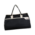 thumbnail image 1 of Bolsa de gimnasio deportiva DYNWAVEMX Bolsa de lona de viaje multifuncional negro, 1 of 7