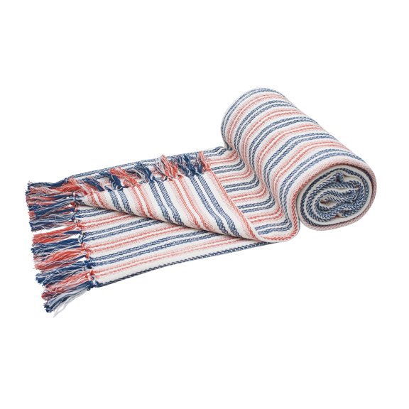 Hugo Canyon Woven 50" x 60" Throw Blanket with Fringe