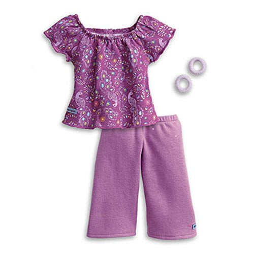 American Girl My AG Purple Peacock PJS Pajamas for Dolls Charm Walmart