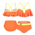 thumbnail image 5 of WOLLED Kids Girls Rash Guard Swimsuits Set 2 Piece Sleeveless Swimwear Quick Dry Bathing Suits 2-12T, 5 of 8