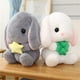 thumbnail image 4 of Conejito Kawaii de peluche, animales de peluche, juguetes de conejo, muñecas, almohadas de conejito suaves y lindas, regalo para niños, niñas, mujeres, novias en cumpleaños, Navidad, San Valentín, 4 of 5
