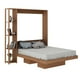thumbnail image 1 of Cama Matrimonial Abatible Con Estantes Almond CM8014.0100 MADIK Progresista, 1 of 10