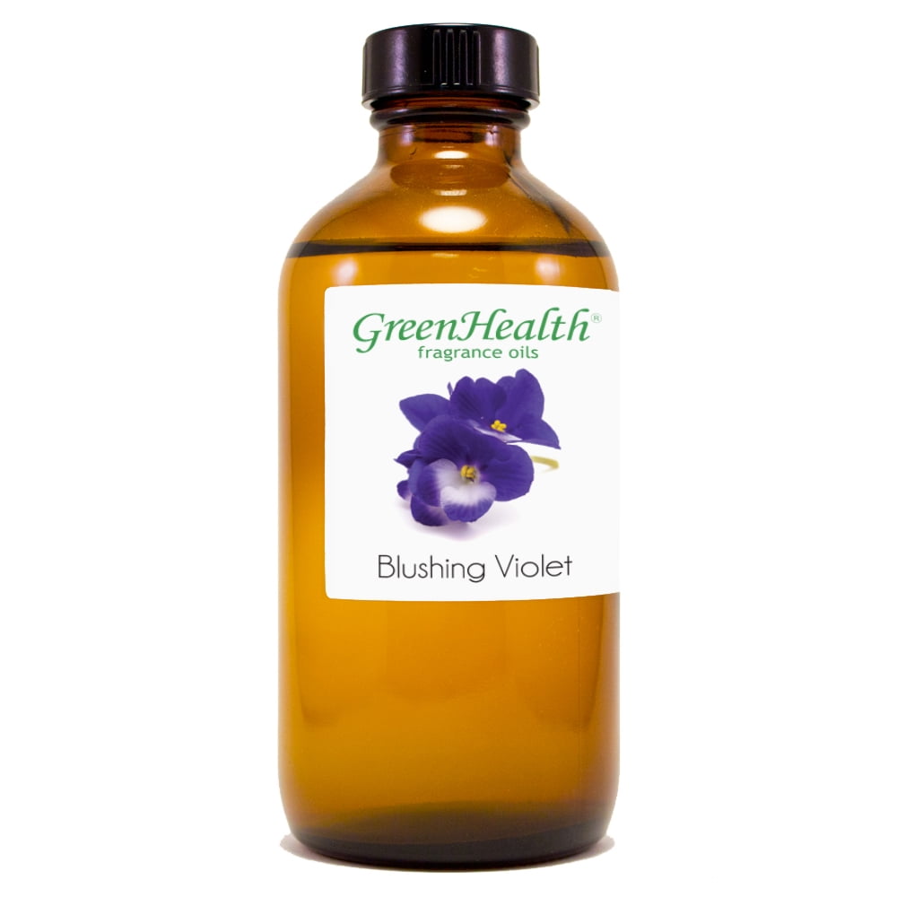 Blushing Violet Fragrance Oil 8 fl oz Amber Glass Bottle w/ Cap