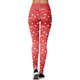thumbnail image 2 of Gibobby Pantalones dama Valentine's Workout Booty Control de barriga Running Pilates Pantalones de mujer Running Print Pants Yoga Adelgazamiento para yoga Leggings Day Pants(Rojo， XL), 2 of 4