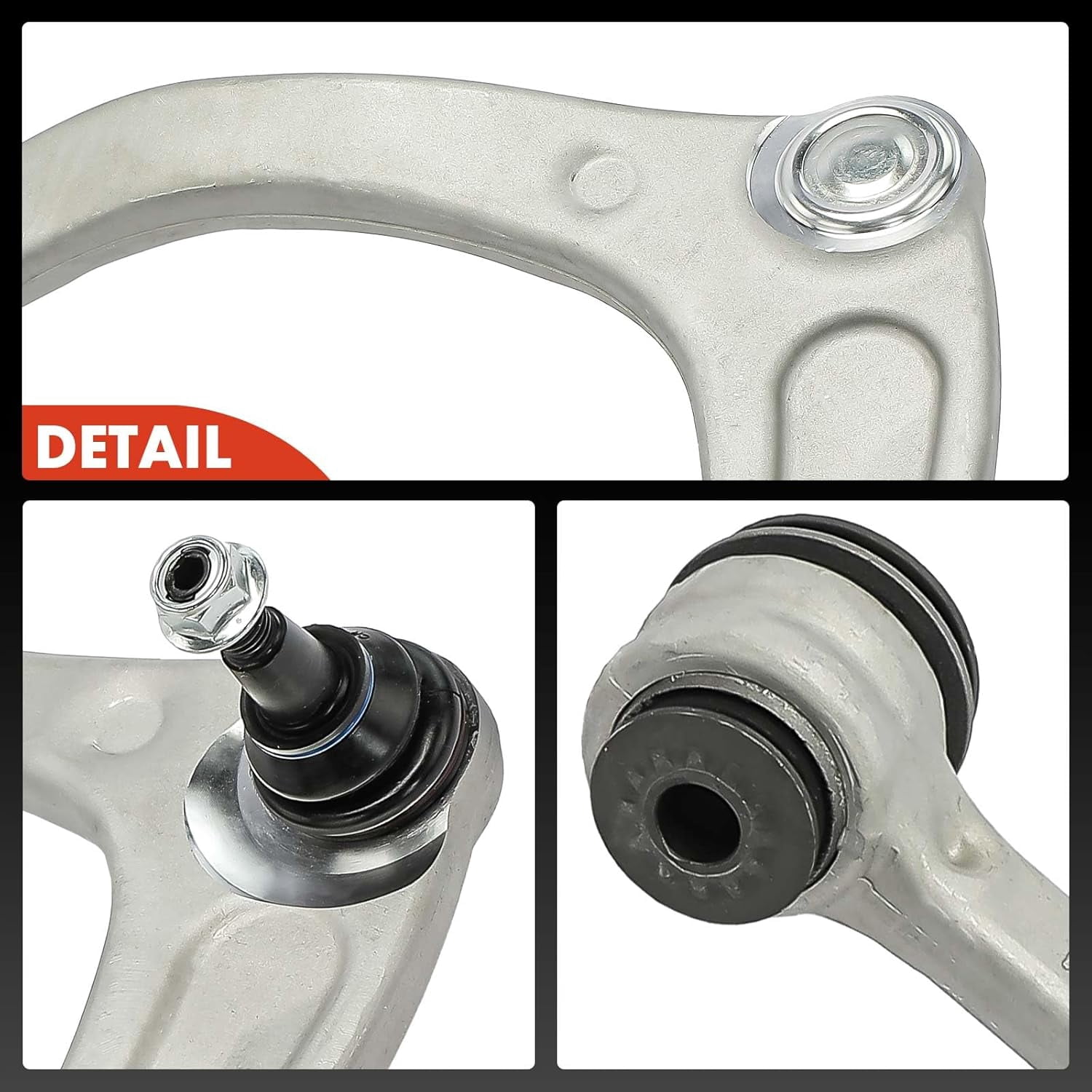 A-Premium 2 x Front Upper Control Arm with Ball Joint Compatible with Chevrolet Silverado 1500 2019-2023, Tahoe/Suburban 2021-2023 & GMC Sierra 1500, Yukon, Yukon XL & Cadillac Escalade, Escalade ESV
