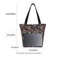 thumbnail image 3 of Fuzoiu Daisies Flowers Print Large Capacity Shoulder Bag for Women,Large Capacity Office Purse,Laptop Tote Bag,Casual Everyday Tote for Work Beach Travel and Shopping Grocery, 3 of 6