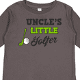thumbnail image 4 of Inktastic Uncles Little Golfer with Golf Club and Ball Boys or Girls Long Sleeve Toddler T-Shirt, 4 of 5