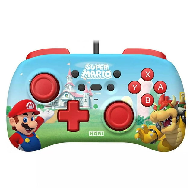 Control Horipad Alámbrico Mini Mario Hori Nintendo Switch S010