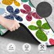 thumbnail image 3 of Fotbe Colorful Butterflies Juego de 4 Tapetes para Auto con Estampado – Alfombrillas de Goma Reforzada, Diseño Antideslizante, Protección para Todo el Año – Vehículos, Autos, Camionetas y SUVs, 3 of 7