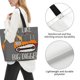 thumbnail image 3 of Disketp I Like Big Digger Bolsa Tote Estampada para Mujer, Bolso de Hombro y de Mano para Compras y Viajes, 3 of 8