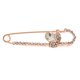 thumbnail image 2 of Broche de cristal con diamantes de imitación, Pin de seguridad para fiesta de boda, moda multiusos Yuyangstore Broche de seguridad, 2 of 7