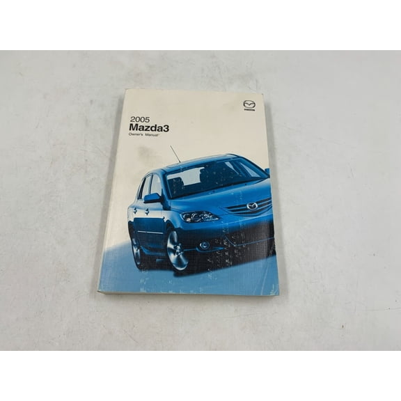 2005 Mazda 3 Owners Manual Handbook OEM H04B35025