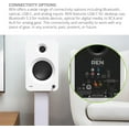 thumbnail image 5 of Kanto REN 200W Powered Speaker System with HDMI ARC Input for TV & Home Theater | USB-C and Bluetooth 5.3 | High/Low Pass Filter | Pair | Matte White, 5 of 5