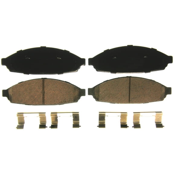 Wagner QuickStop ZD931 Ceramic Disc Brake Pad Set Fits select: 2003-2011 MERCURY GRAND MARQUIS, 2003-2011 LINCOLN TOWN CAR