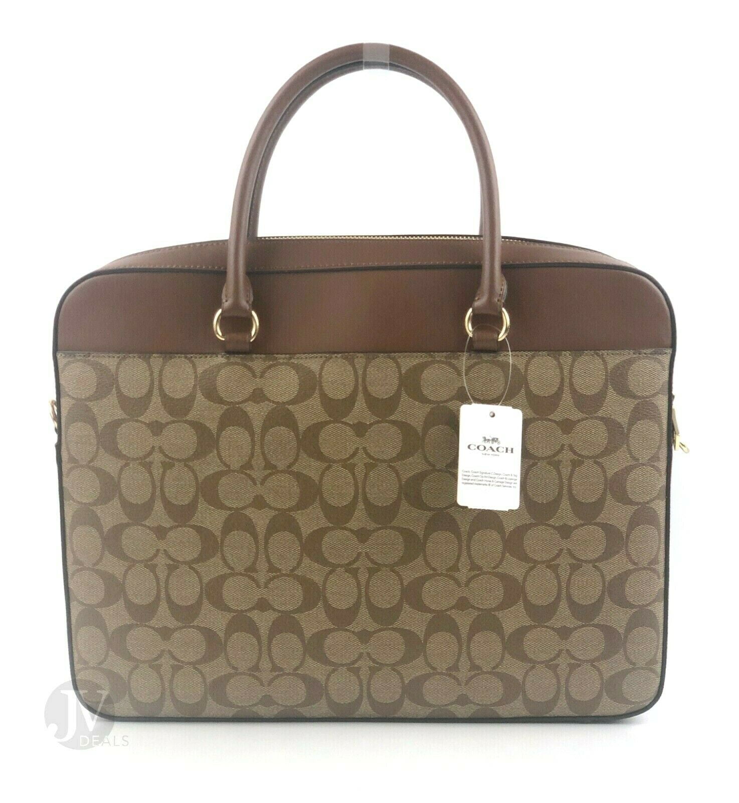 coach rolling laptop bag