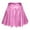 S Pink, variant on Adeawade Skirts For Women High Waist Pleated Solid Color Short Skirt Loose Skirt Metallic Skater Skirt Sparkly Shiny Flared Pleated A Line Mini Skort Simple Style Cute Clothes Black L