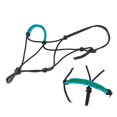 thumbnail image 4 of Horse Halter Replacement Knot Training Headstall Webbing Rope Adjustable Horse Riding Halter Wear Resistant Rope Halter, 4 of 5
