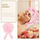 thumbnail image 3 of CRILSTYLEO Bonnet Satinado Rosa Para El Y Cuidado Del Durante, 3 of 7
