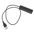 USB Plug Computer PC Laptop To RJ9 Female Adapter Cable Cord for