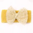thumbnail image 2 of Ketyyh-chn99 Headband Girls Baby Toddler Solid Hair Band Bow Accessories Headwear Yellow, 2 of 3