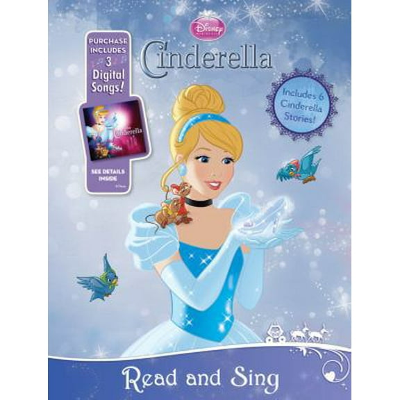 Pre-Owned Disney Princess Read and Sing: Cinderella: Purchase Includes 3 Digital Songs! (Hardcover) 1484707826 9781484707821