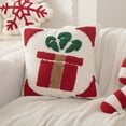 thumbnail image 3 of Festival Cotton Linen Cushion Cover With Christmas Tree Designs Soft Sturdy Pillowcase For Home Decoration, 3 of 9