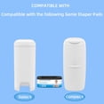 thumbnail image 3 of 4Packs Jumbo Square Refills Disposal Bags Refill Compatible with Diaper Genie Compact, Select Pails and Classic Version Pails, Hold Up to 810 Newborn-Sized Diapers Per Refill, 3 of 5