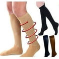 thumbnail image 7 of Women Trouser Socks Knee High Comfort Band Stretchy Sheer Spandex Size 9-11 Lot, 7 of 7