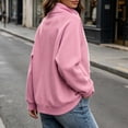 thumbnail image 6 of Enjoytime Hoodies for Women Long Sleeve Drawstring Pullover Hoodie Soft Casual Solid Fall Winter Sweatshirt, 6 of 6