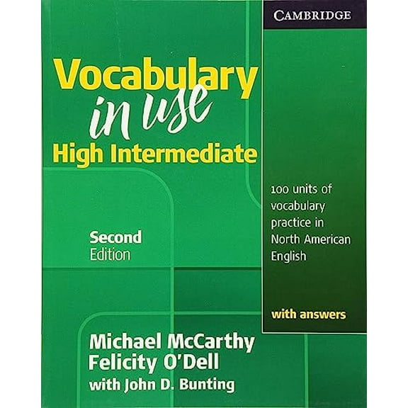 Pre-Owned Vocabulary in Use, High Intermediate: 100 Units of Vocabulary Practice in North American English with Answers (Paperback) 0521123860 9780521123860