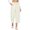 Beige, variant on EDFBUYKRS Female Women Pants Casual Women Pants Petite Women's Casual Elastic Waist Tapered Pants Trousers with Drawstring S