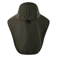 thumbnail image 4 of Sombrero de pescador grande para exteriores, gorra de protección solar de moda coreana para mujer, gorra de pesca con cuello, sombrero para el sol, 4 of 6