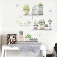 thumbnail image 4 of Yeetfub Back Splash Stick On Tiles For Kitchen Clearance Removable Stickers Self Decoration Plants Home Wall Green Delicate Decal For Sticker Creative Adhesive Stickers Wall Home Decor, 4 of 7