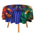 thumbnail image 1 of Maple Mantel Redondo con Estampado Icónico de Temática, Se Adapta a la Mayoría de Mesas, Fácil de Cuidar, Regalo Perfecto para Aficionados, Amigos y Familia.180cm, 1 of 6
