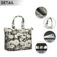 thumbnail image 2 of Spring Blossom Weekender Bag Boho Floral Print Travel Tote, Lightweight, , Multiple Pockets, for Women, 2 of 5