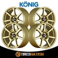 thumbnail image 3 of 17x8 Konig 54GG Ultraform Gloss Graphite Wheel 5x4.5 (45mm), 3 of 5