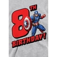 thumbnail image 3 of Captain America Chandail à Capuche 8e Anniversaire Garçons/filles, 3 of 5