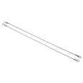 thumbnail image 1 of Unique Bargains 2mmx30cm Stainless Steel Lanyard Cable Eyelets Ended Wire Rope 4 Pack, 1 of 5